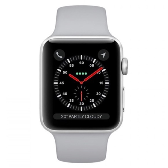 Non-Branded Accessories - NEW Fog Grey Silicone Sport Band For Apple Watch